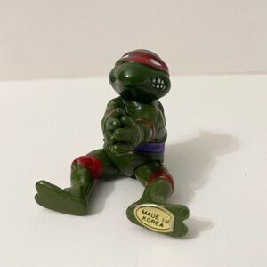 Vintage Teenage Mutant Ninja Turtles Raphael Hugger Pencil Topper TMNT